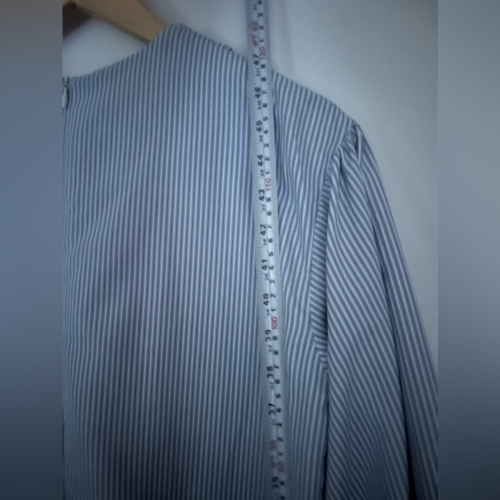 Front row by sara & goldy tie Shawl dress striped size medium - Picture 8 of 8